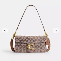 Coach Tabby Shoulder Bag in Signature Canvas