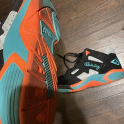 New York Knicks Patrick Ewing Classic Shoes 