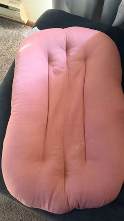 Pink Inflatable Baby dock branded