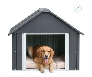 Large Dog House for Dog Outdoor Indoor Waterproof Dog House Kneel Weather & Water Resistant Pet Kennel