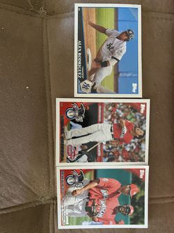 Rare baseball cards won’t find all 3 only 45 each is 20