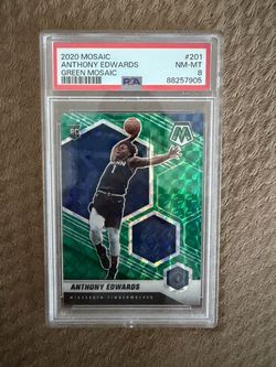 RC Anthony Edwards PSA 8