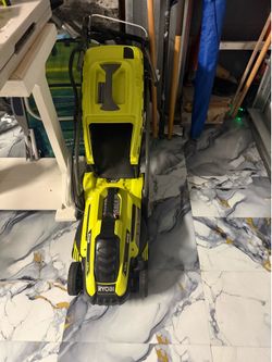 Electric lawnmower RYOBI