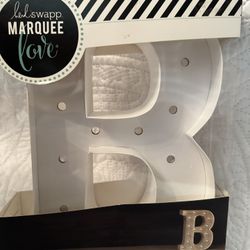 Heidi Swapp Marquee Love 12” White Letter Kit “B”