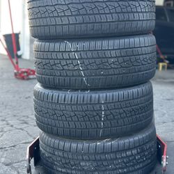 SET OF TIRE 225 40 18 CONTINENTAL 85% LIFE