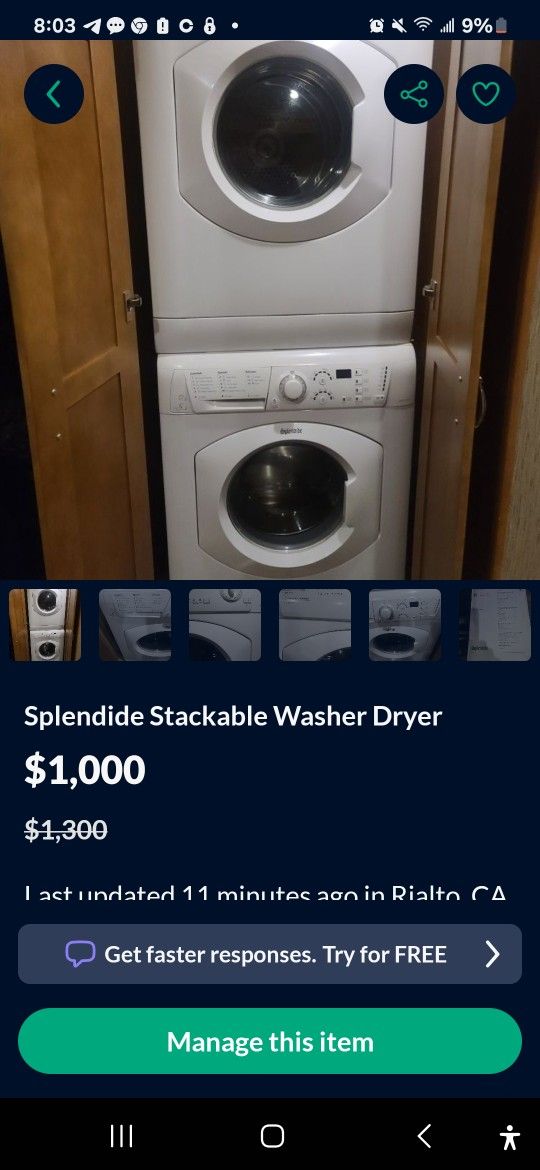 Washer Dryer Stackable