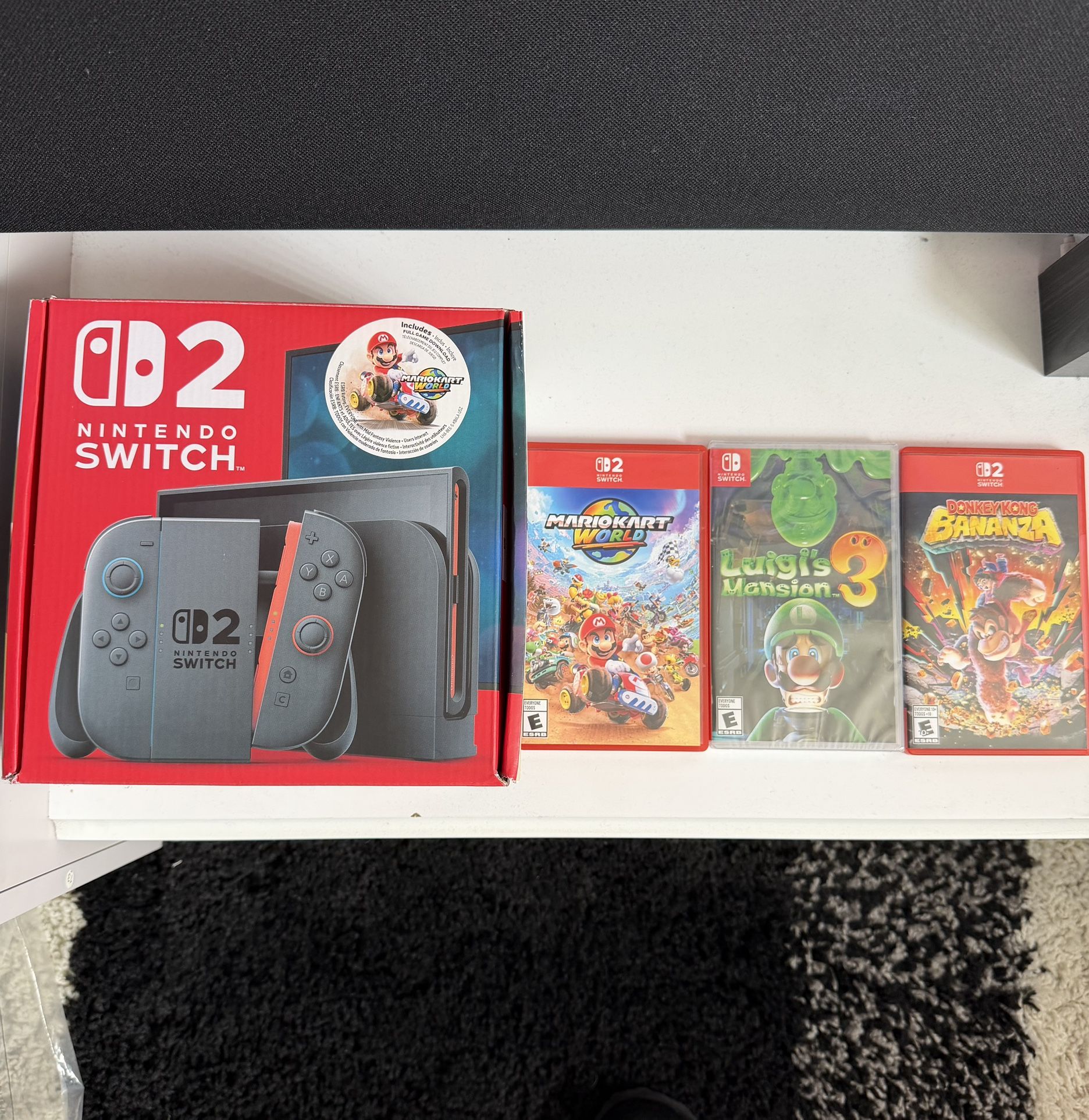 Nintendo Switch 2 Plus 3 Games