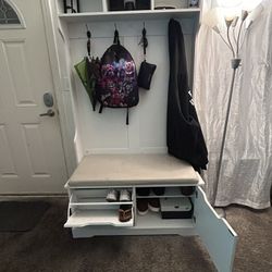 Hyleory Bench and Shoe Storage
