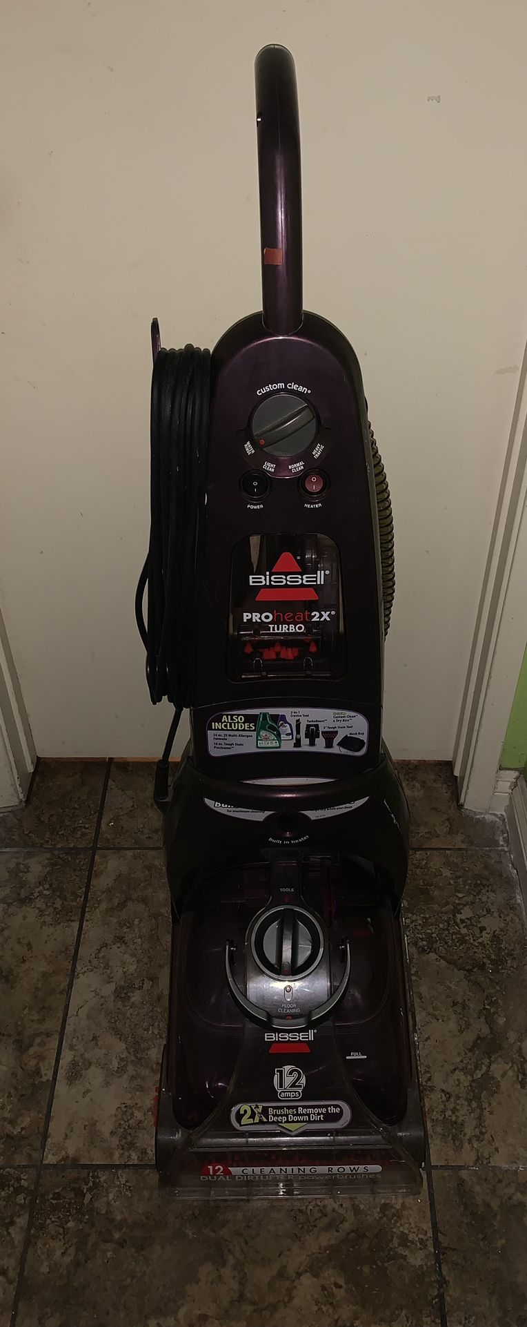bissell pro heat2X  vacuum 