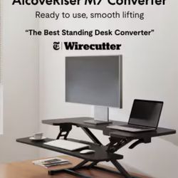 Standing Desk converter - Flexispot AlcoveRiser M7MB