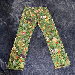 NWT Levi's x Pokemon Men's Pokemon Garden Jeans  551Z Straight Size 32 x 32