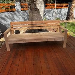Outdoor Sofas/Benches!🪵