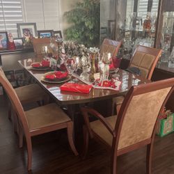 Table And China Set 