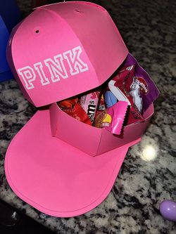 Valentine Baseball Cap Treat Box( Small Candy Filled Box)
