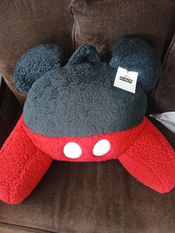 New kids backrest mickey mouse pillow disney disneyland