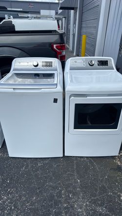 GE washer dryer set