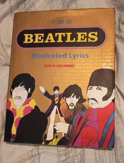 The Beatles Illustrated Lyrics hardcover coffee table book