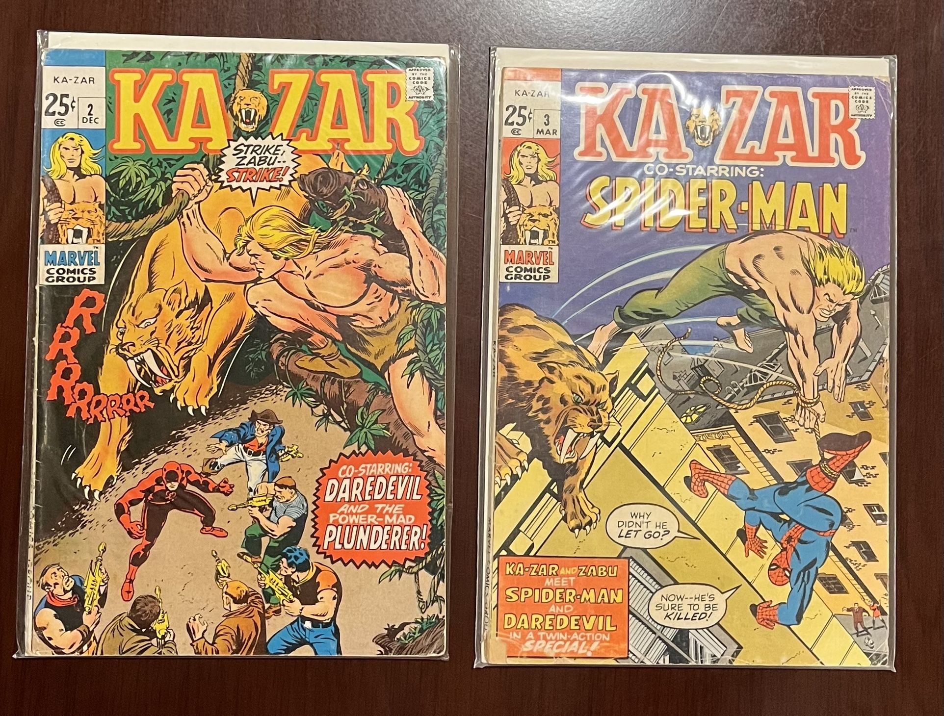 Ka-zar, Essential Spider Man …. Marvel Lot