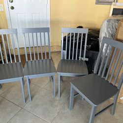 four table chairs