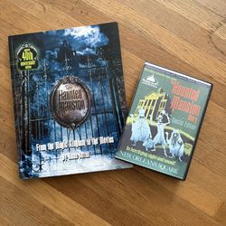 Rare Disney Disneyland The Haunted Mansion Story DVD And 40th Anniversary Haunted Mansion Book