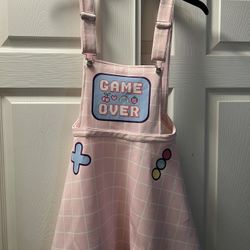 Hot Topic Game Over Pastel Skirtall (New)