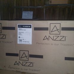 Anzzi Basin Vanity Set In Rich Grey 