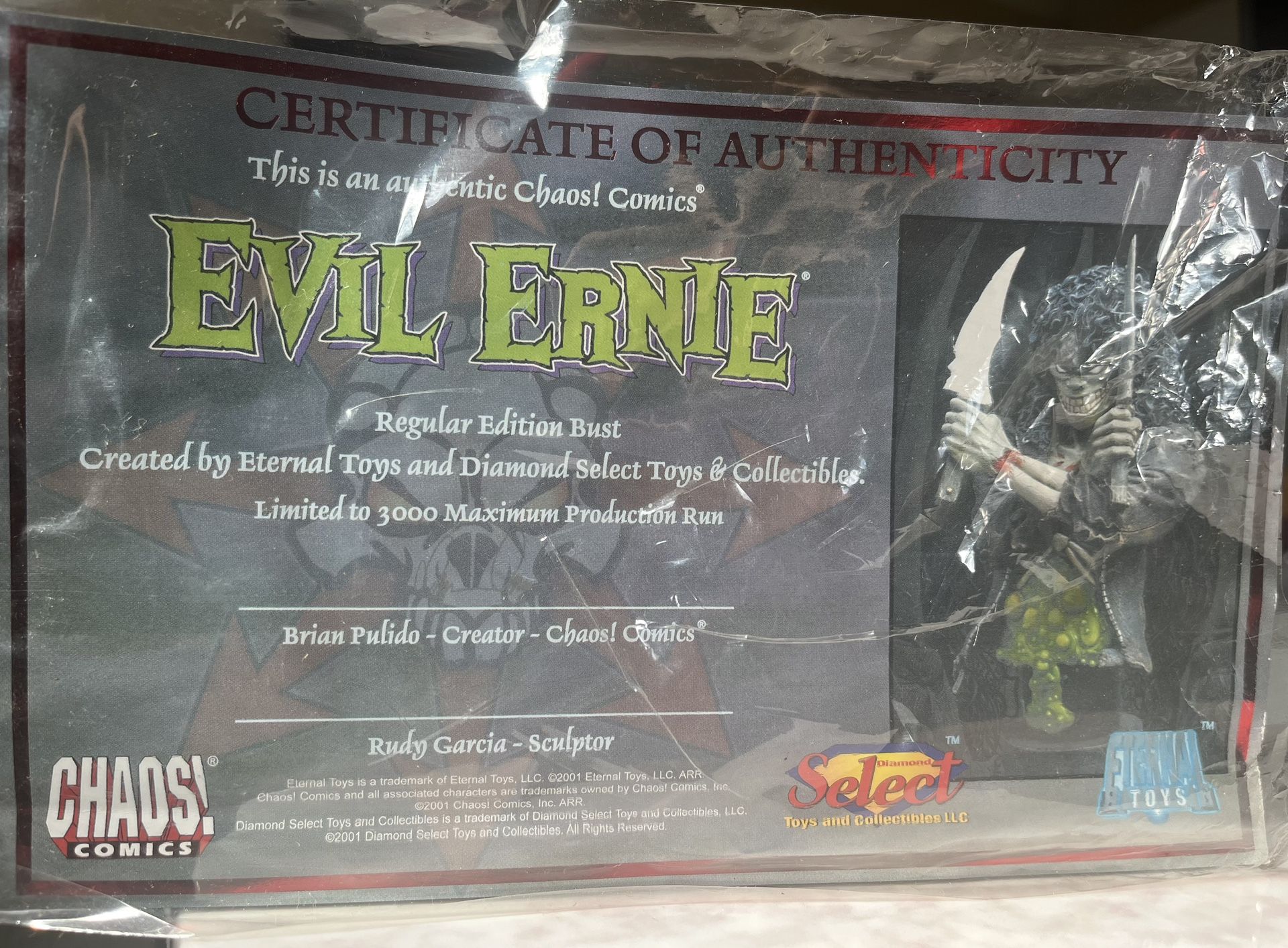 2001 Brian Pulido Evil Ernie