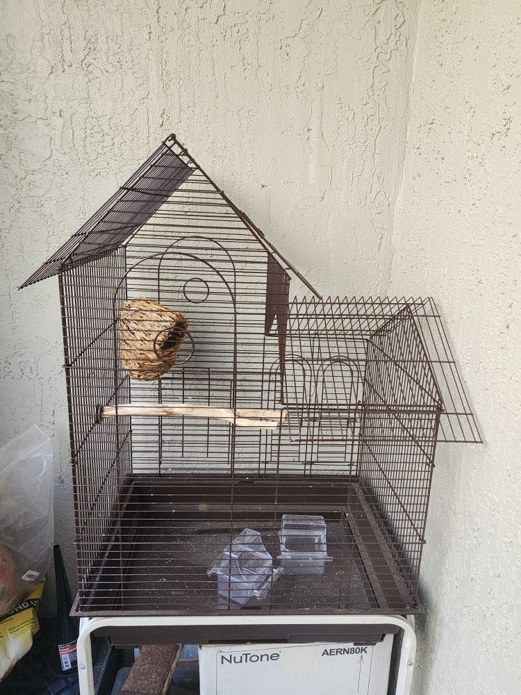 Bird Cage With Stand 