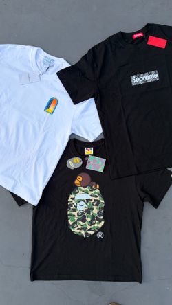 Supreme Chrome hearts Bape Casa Blanca Shirts