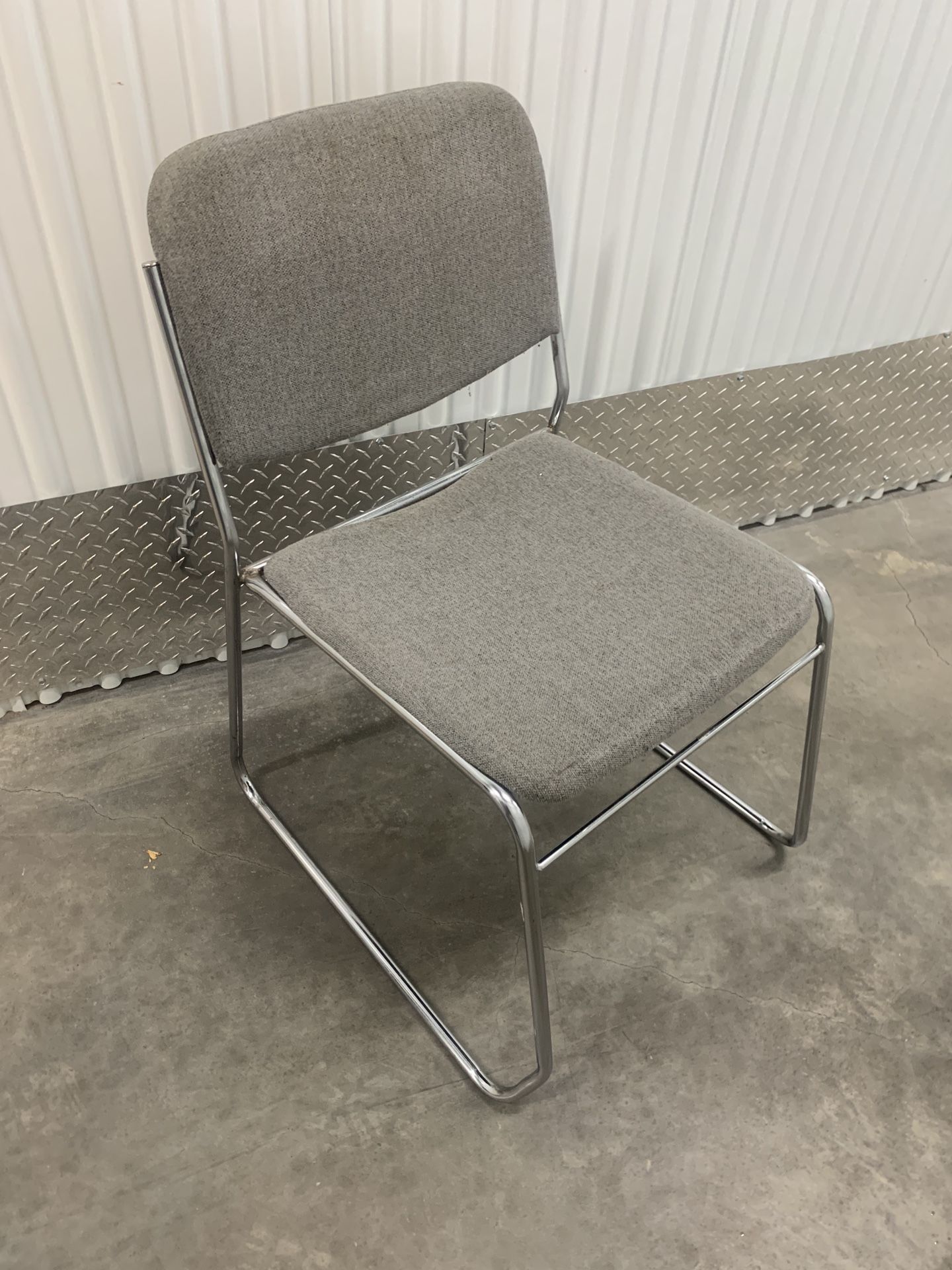 Vintage Metal Framed Dining Chair