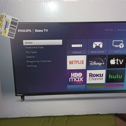 Brand New Unopened Box Philips Roku Smart TV