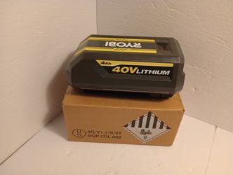 Ryobi 40v 4AH Lithium battery