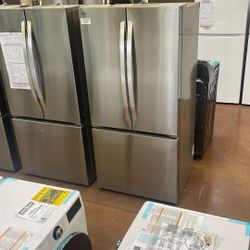 33 Inch Wide Counter Depth Refrigerator Lg Stainless Steel 