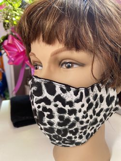 Cheetah Print Face Mask!