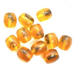 Lot Of Reconstituted Amber Beads 