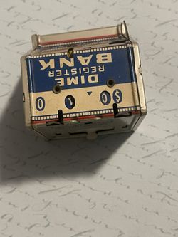 Antique Dime Bank 
