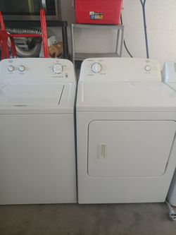 Roper washer and dryer