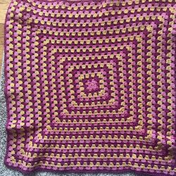 Handmade Crochet Baby Blanker 