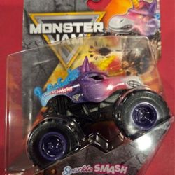 Monster Jam Sparkle Smash Series 43 Legacy Trucks 1/64 Scale VHTF