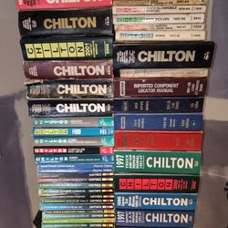 41 Chilton And Haynes Repair Manuals