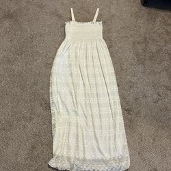 White Womens dress