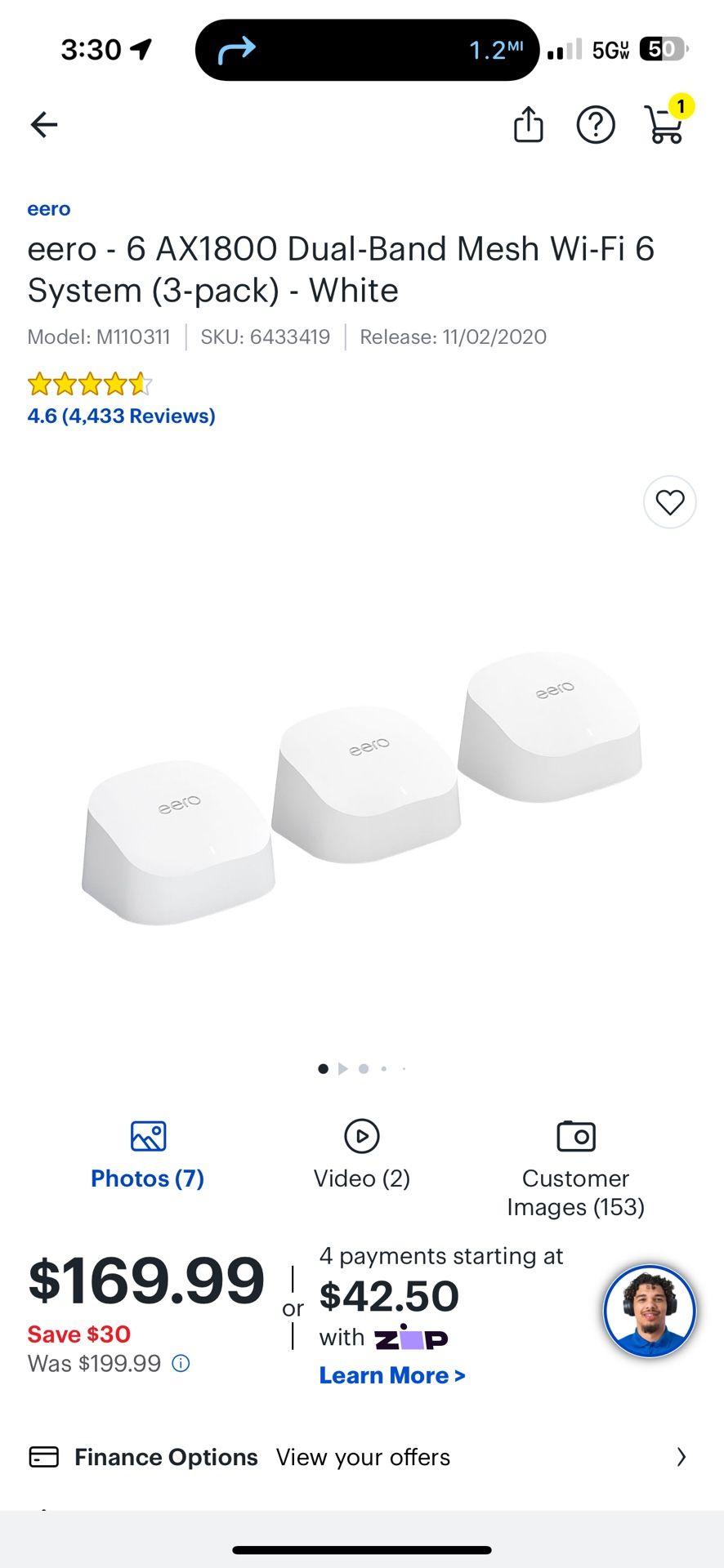 Eros WiFi Mesh System