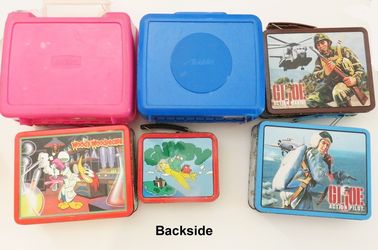 Vintage Six Lunch Boxes