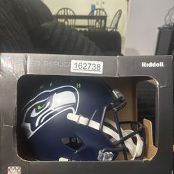 DK Metcalf Autographed Replica Helmet