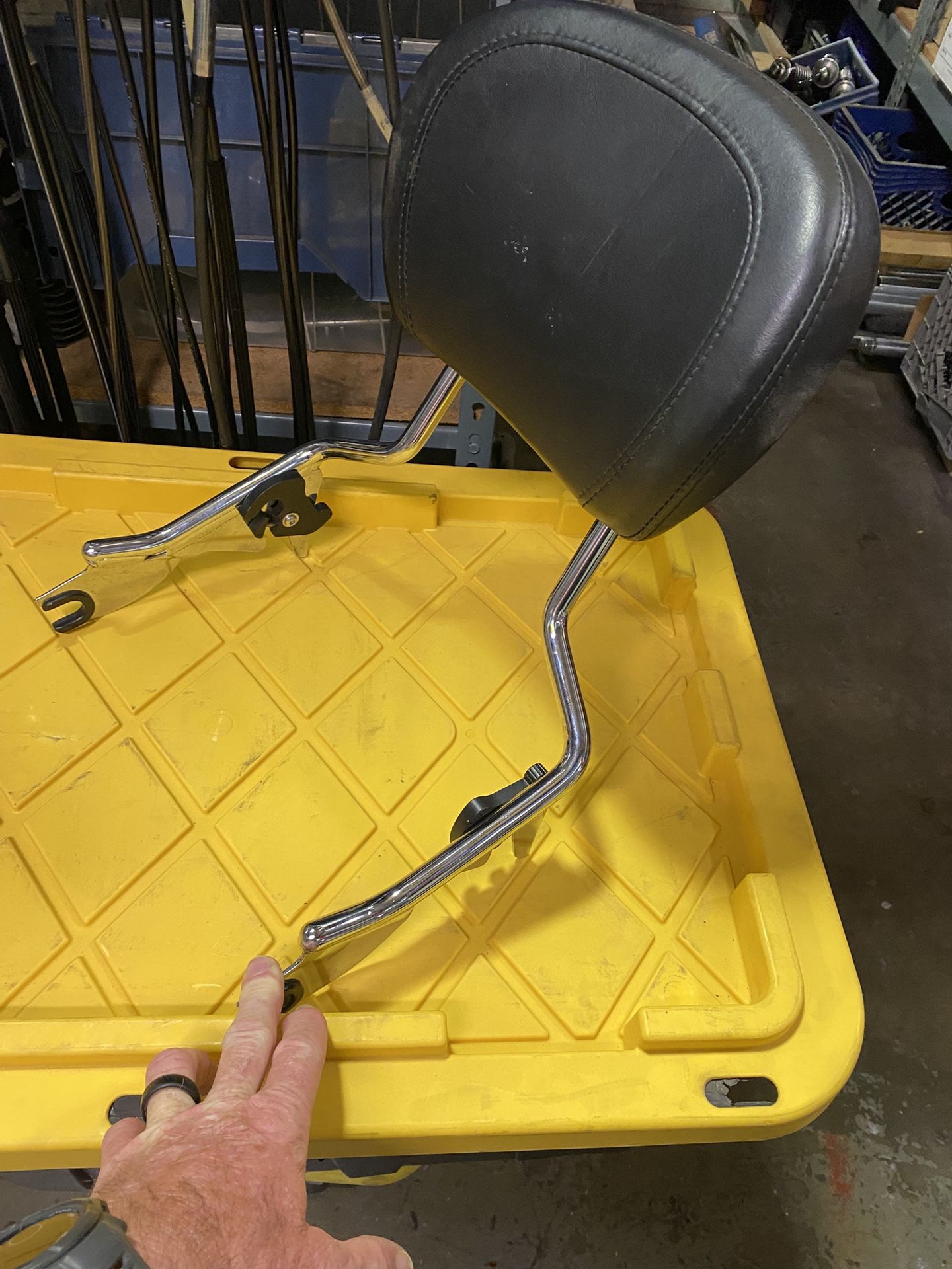 Harley Davidson Backrest / Sissy Bar 2009 - Present