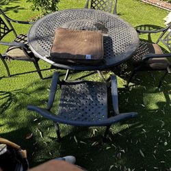 Table And Chairs Metal 