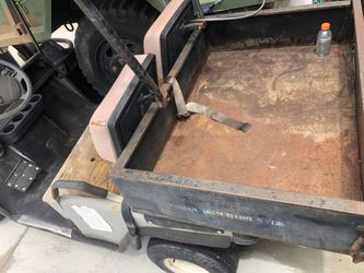 Have Old School Golf Cart Metal Body 91 36 Volt No Battery’s