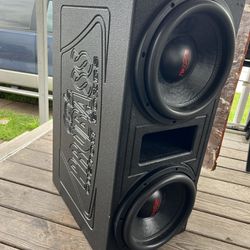12s TWISTER AUDIO With JD Probass Custom Boxes 