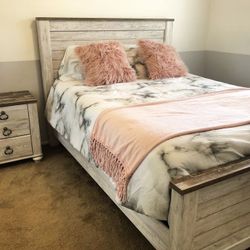 Queen Size Bedroom Set With Mattress And Box Spring