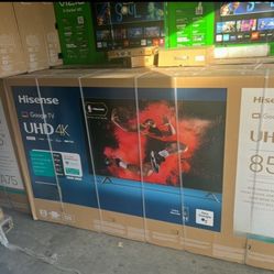 85 Inch Hisense Mini-Led 4K Smart Tv  (# 85U8N